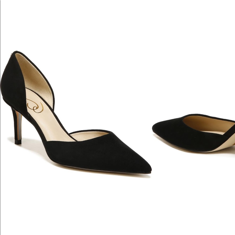 Sam Edelman VIV Pointed Toe Black Heels